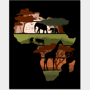 Africa Posters and Art